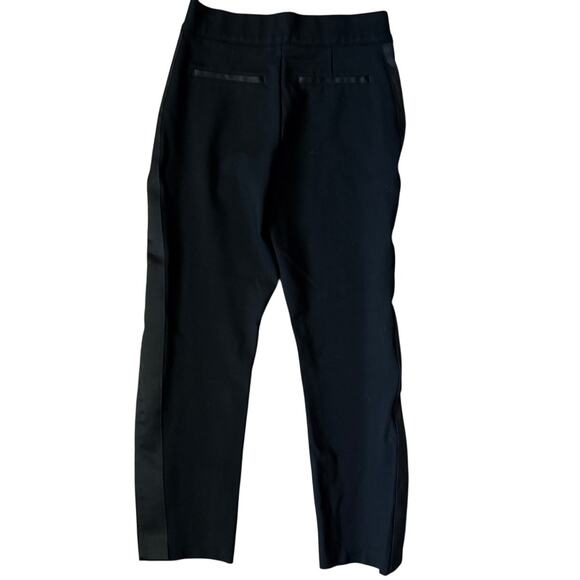 Spanx Perfect Ponte Straight Pants With Satin SideTape Black Size Small - Picture 5 of 13